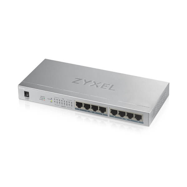 GS1008HP, 8-Port GbE Unmanaged PoE Switch