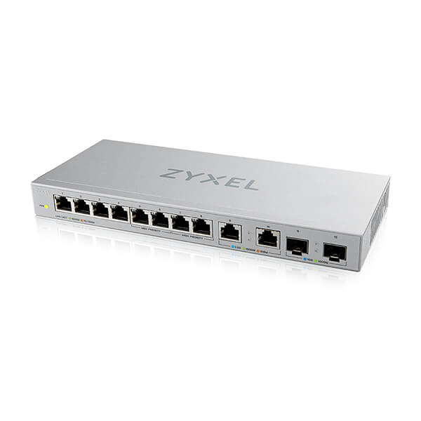 XGS1010-12, 12-Port Unmanaged Multi-Gigabit Switch with 2-Port 2.5G and 2-Port 10G SFP+