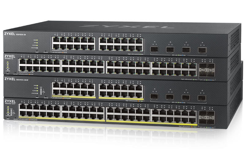 XGS1930 Series, 24/48-port GbE Smart Managed Switch with 4 SFP+ Uplink