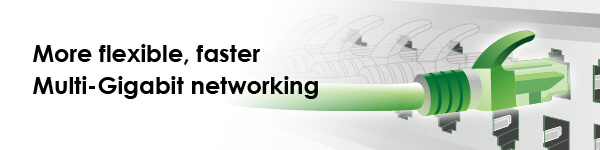 Banner-More flexible, faster Multi-Gigabit networking