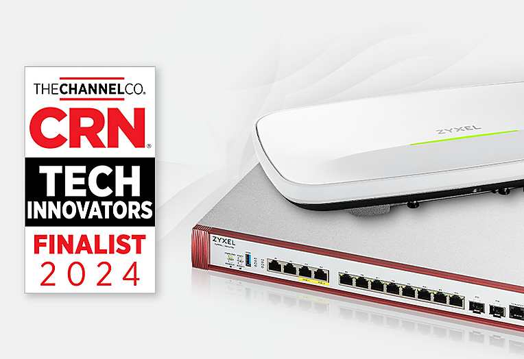 Zyxel Networks Twice Named CRN 2024 Tech Innovator Awards Finalist